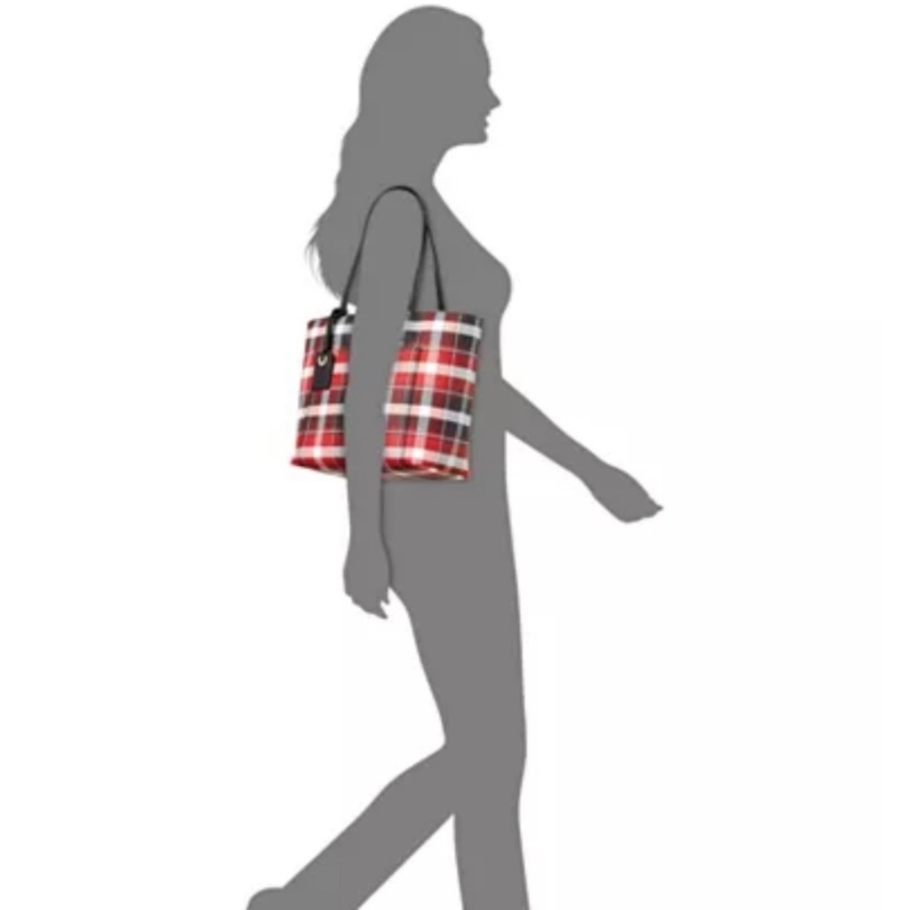 NEW PHOTOS-Kate Spade Purse-Hyde Lane Plaid-small